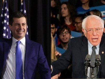 Sem resultado oficial, 2 pré-candidatos democratas declaram vitória em&nbsp;Iowa